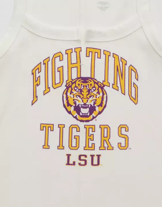AE LSU Tigers Graphic Notch Neck Tank Top - Image 6