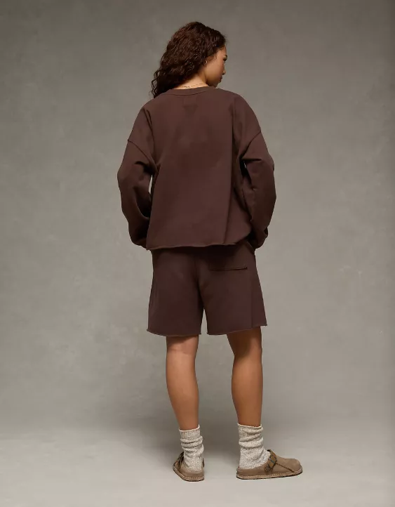 AE Everyday Luxe High-Waisted Sweat Short - Image 2