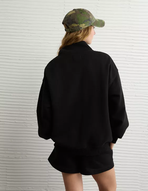 AE Everyday Luxe Quarter-Zip Sweatshirt - Image 2