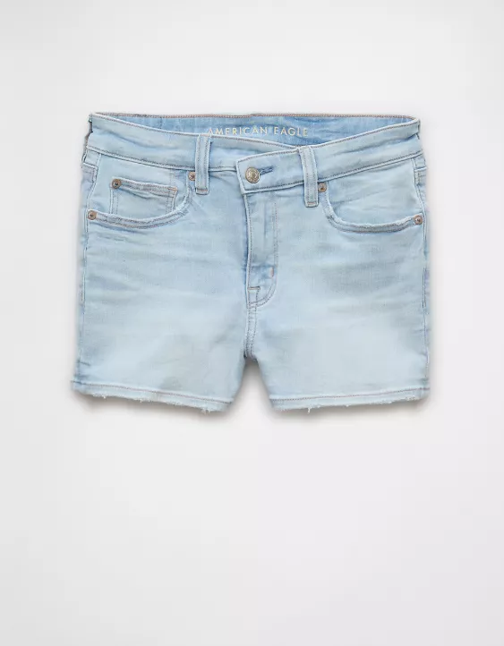 AE Next Level High-Waisted Denim Short Short - Image 3