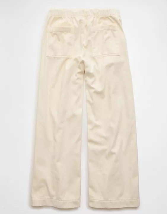 AE Cozy Dreamy Drape Low-Rise Ultra Wide-Leg Jean - Image 5