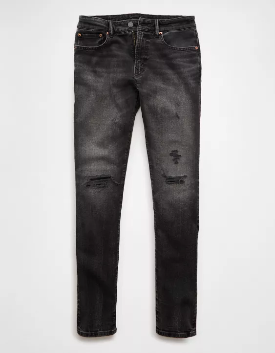 AE AirFlex+ Patched Athletic Skinny Jean - Image 3